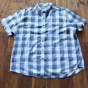 Amazon Essentials Mens Short Sleeve Button Down